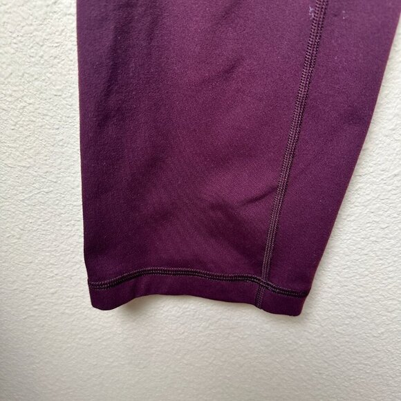 LULULEMON Straight Leg Yoga Pants Leggings Double Waist Band - size 8 - Picture 6 of 8